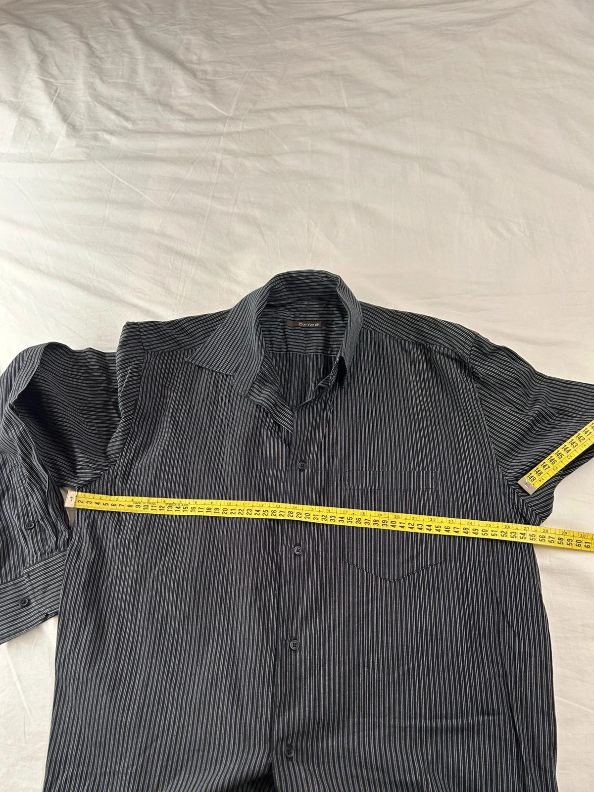 Chemise vintage brice grise – photo 9